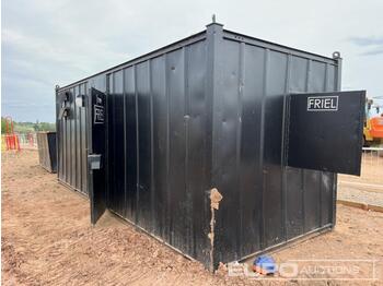 Conteneur comme habitat 3 Steel Containers (2x Canteen, 1x Storage Container - Contents Not Included) (Sold Offsite - to be collected from Friel Construcion, Barratt Homes Beaconside, Bertelin Fields, off Stone Road, Staffor: photos 1