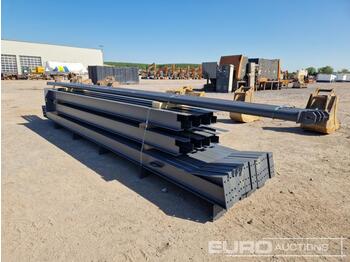  80' x 40' x 15' Steel Frame Building, Purlin Cleats, Roof Bracing - conteneur comme habitat