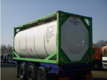 Conteneur citerne, Semi-remorque Danteco Food tank container inox 20 ft / 25 m3 / 1 comp: photos 3