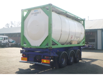 Conteneur citerne, Semi-remorque Danteco Food tank container inox 20 ft / 25 m3 / 1 comp: photos 4