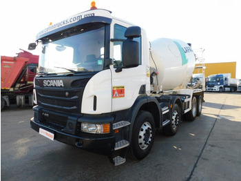 Camion malaxeur SCANIA P 410