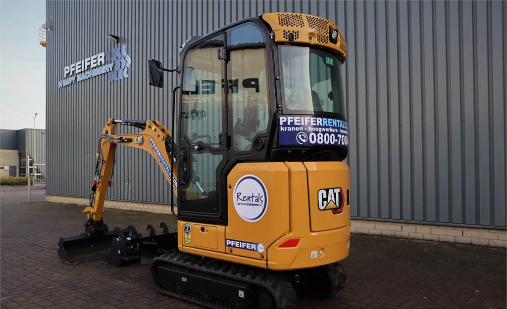 Mini pelle CAT 301.8 NEW, Valid inspection, *Guarantee! Hydr Quic: photos 9