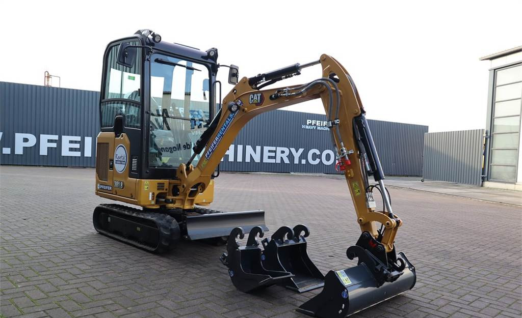 Mini pelle CAT 301.8 NEW, Valid inspection, *Guarantee! Hydr Quic: photos 8