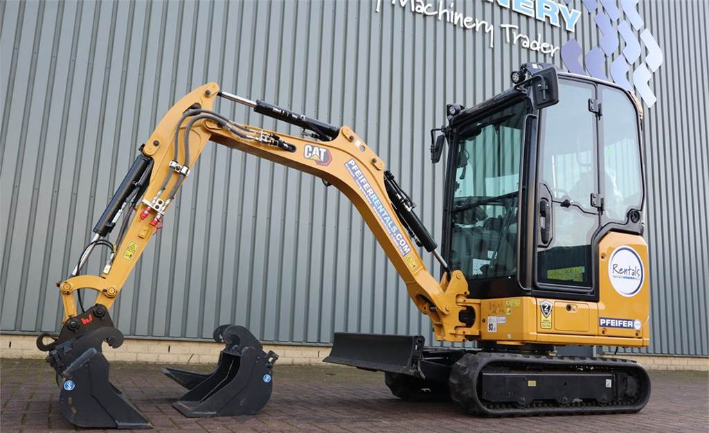 Mini pelle CAT 301.8 NEW, Valid inspection, *Guarantee! Hydr Quic: photos 7
