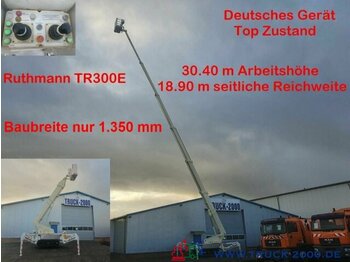 Ruthmann Raupen Arbeitsbühne 30.40 m / seitlich 18.90 m - Camion avec nacelle