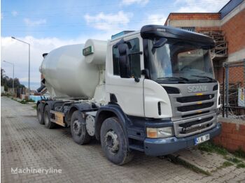 SCANIA P400 - camion malaxeur