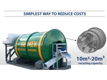SEMIX Wet Concrete Recycling Plant - Camion malaxeur
