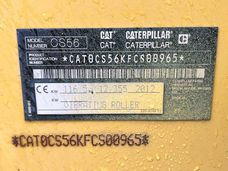 Compacteur Cat CS56 - Well Maintained: photos 18