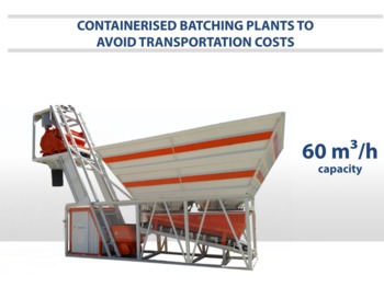 SEMIX Compact Concrete Batching Plant Containerised - Centrale à béton