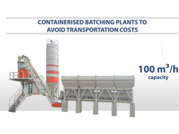 SEMIX SEMIX Compact Concrete Batching Plant 100 m³/h Containerised - Centrale à béton