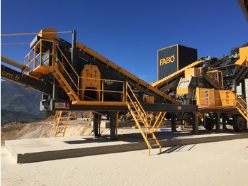 FABO MTK 65 | MOBILE CRUSHING & SCREENING PLANT – SAND MACHINE - Concasseur