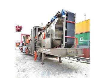 Constmach 60-80 tph Mobile Impact Crusher | Tertiary+Primary Jaw Crusher - Concasseur mobile