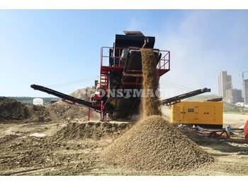 Constmach Mobile Limestone Crusher Plant 150-200 tph - Concasseur mobile