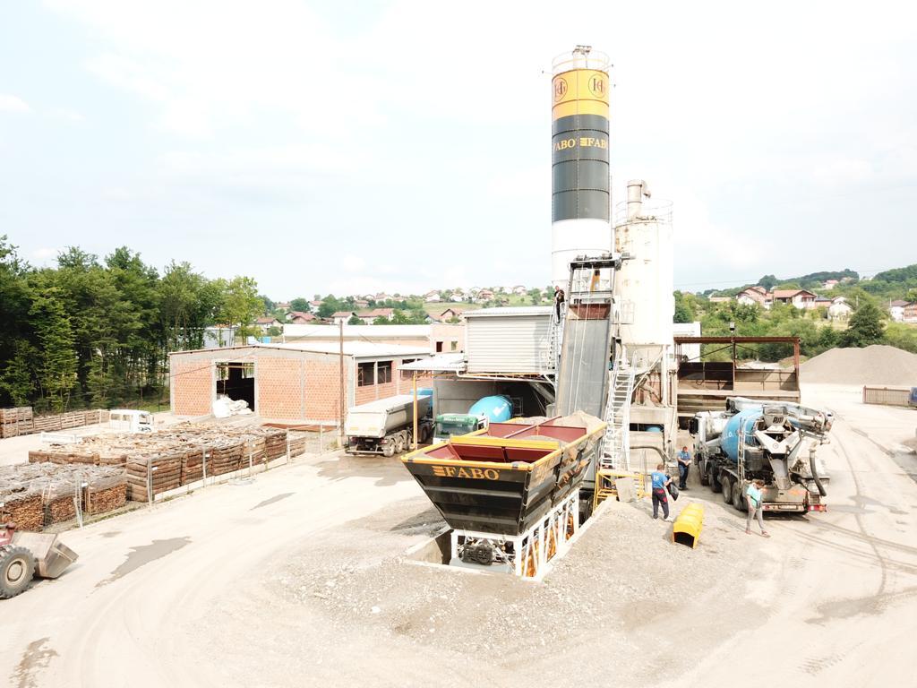 Centrale à béton neuf FABO 60m³ Ready-Mix Concrete Batching Plant: photos 10