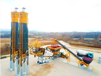 Centrale à béton neuf FABO 90m³ Ready-Mix Mobile Concrete Batching Plant: photos 1