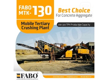 Machine d'exploitation minière neuf FABO MOBILE CRUSHING PLANT: photos 1