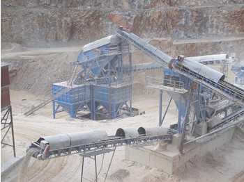 Concasseur FABO USED FIXED CRUSHING AND SCREENING PLANT CAPACITY 250-350 TONNES / HOUR: photos 1