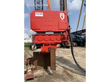 PVE 2313 vibro with PVE 250 power unit - Mât de battage