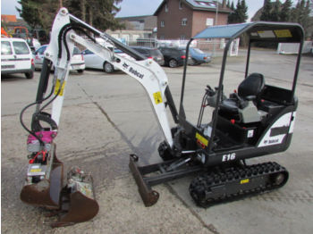 Bobcat E 16 Canopy Martin Schnellwechsler  - Mini pelle