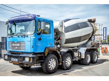 Toupie béton MAN FE 360 + LIEBHERR 9M³