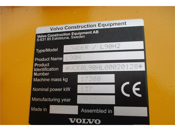 Volvo L 90 H H2 AGRICULTURE DK-maskine, Co-Pilot, LANG-  - Chargeuse sur pneus: photos 3