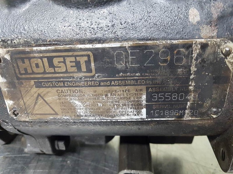 Compresseur d'air Werklust -Cummins-Holset QE296B-Compressor/Kompressor: photos 6