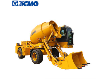 XCMG Official SLM2600S 2.6cbm Concrete Mixer Mobile Self Loading Concrete Mixer Truck - Camion malaxeur: photos 2