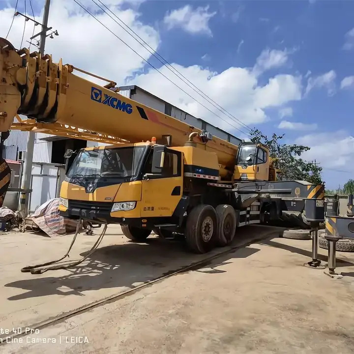 Grue mobile XCMG XCT80 construction hydraulic crane used 80 ton truck  mobile truck crane: photos 3
