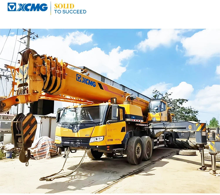 Grue mobile XCMG XCT80 construction hydraulic crane used 80 ton truck  mobile truck crane: photos 7
