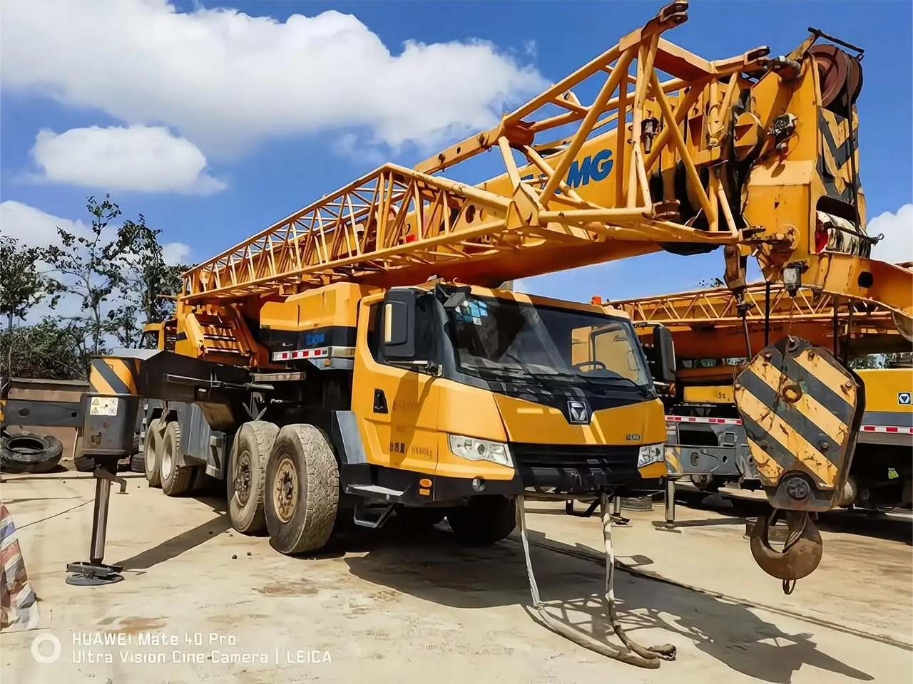 Grue mobile XCMG XCT80 construction hydraulic crane used 80 ton truck  mobile truck crane: photos 8