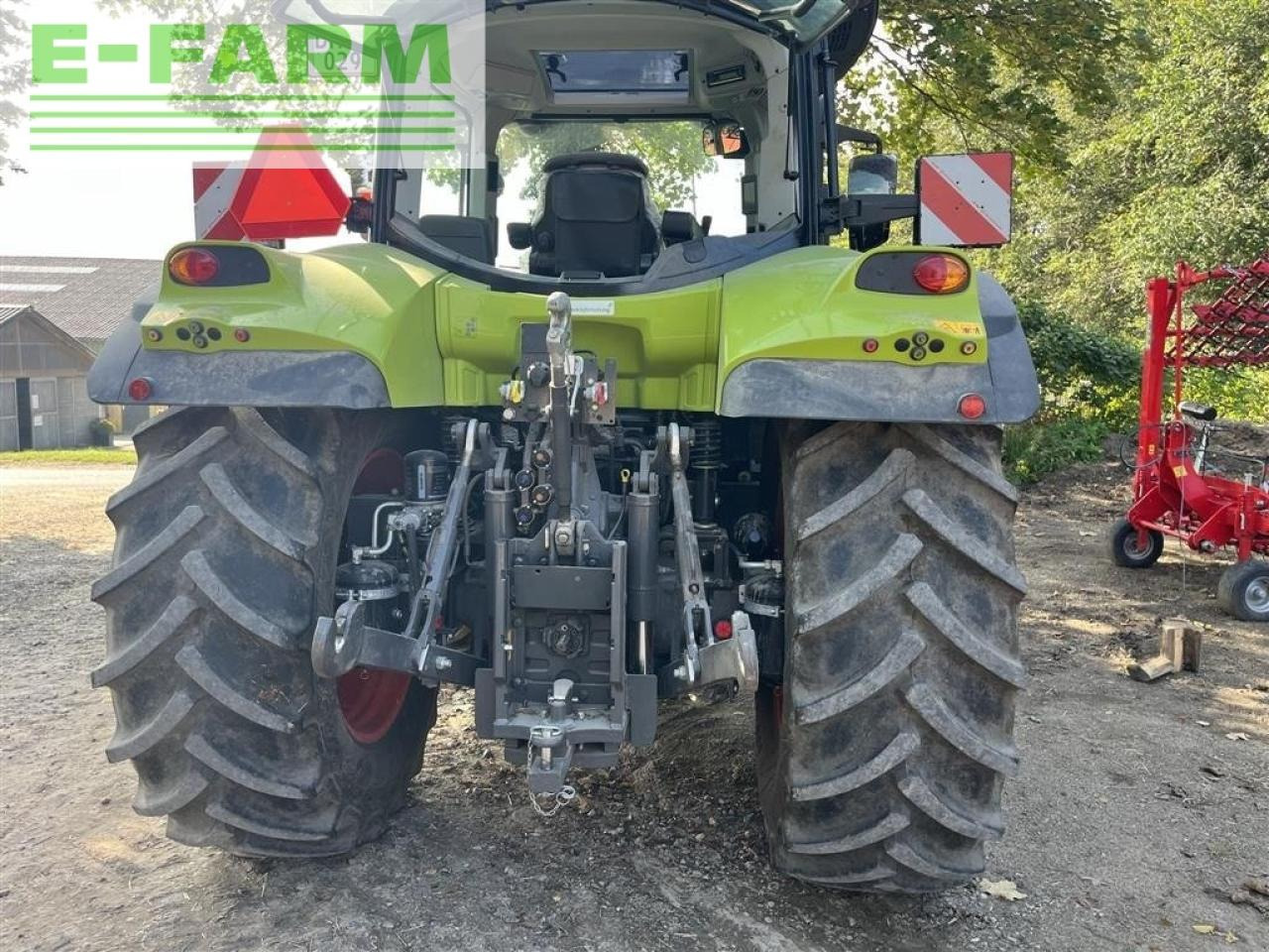Tracteur agricole CLAAS arion 530 cis incl frontlæsser fl 120 frontlæsser: photos 4