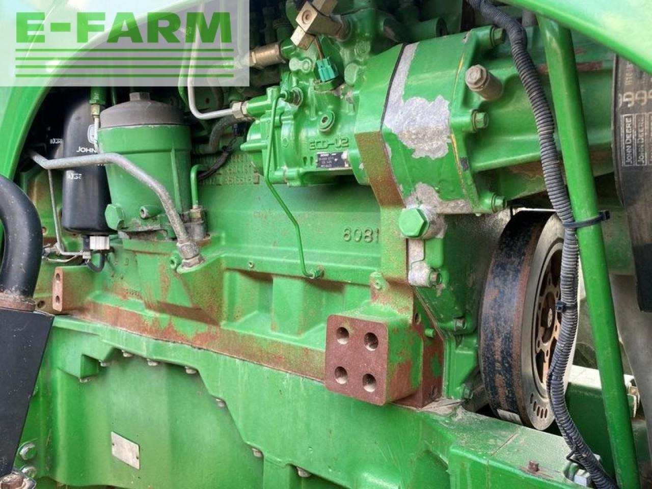 Tracteur agricole John Deere 8120 (500 hours new (reman) 8,1 l engine): photos 20