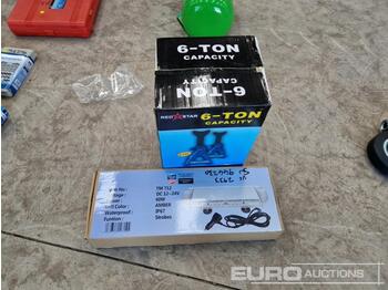 Équipement de garage Unused 6 Ton Axle Stands & LED Beacon (2 of): photos 1