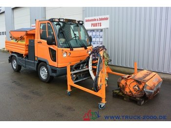 Municipal/ matériel spécial Multicar M30 4x4 Winterdienst Salzstreuer + Frontmäher