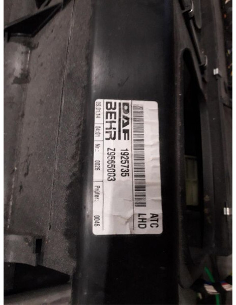 Chauffage/ Ventilation pour Camion DAF XF106: photos 2