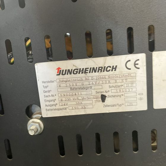 Système électrique pour Matériel de manutention Jungheinrich E230V G24V/30A B-ET: photos 6