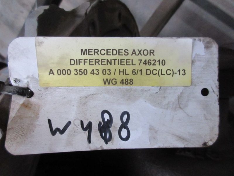 Différentiel pour Camion Mercedes-Benz 746.210/HL6/ 1 DC (LC) 13 MERCEDES AXOR 1843 MP3 DIFFERENTIEEL 43:11 3,909: photos 7