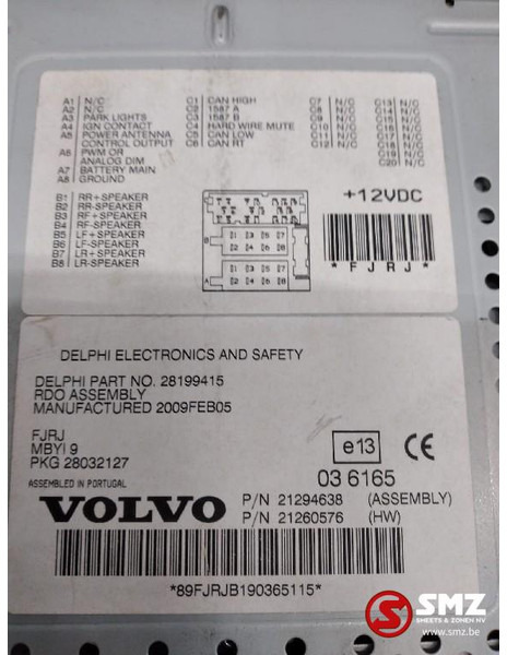Système électrique pour Camion Volvo Occ radio Volvo: photos 3