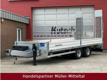 Remorque porte-engin surbaissée neuf Müller-Mitteltal ETÜ-TA-R 19 Tandem-Tieflader 7m, Steckdose hi.: photos 1