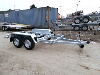 Remorque plateau pour transport de équipements lourds neuf New POD AGREGAT: photos 1
