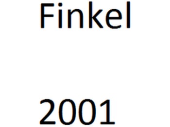 Finkl Finkl - Remorque bétaillère