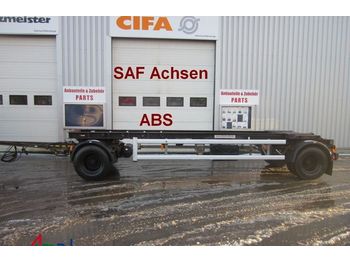 HUEFFERMANN 7,0m Container SAF Achsen Nutzlast 14.460 Kg. - Remorque porte-conteneur/ Caisse mobile