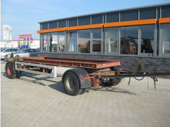 Hüffermann 2 Achs Conatiner Anhänger - Remorque porte-conteneur/ Caisse mobile