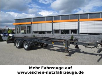 Hüffermann Tandem, Schlitten, BPW, Luft  - Remorque porte-conteneur/ Caisse mobile