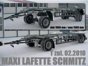 Schmitz AWF 18/ 1000 /1500 MAXI jumbo NEU 3 x vorhanden - Remorque porte-conteneur/ Caisse mobile