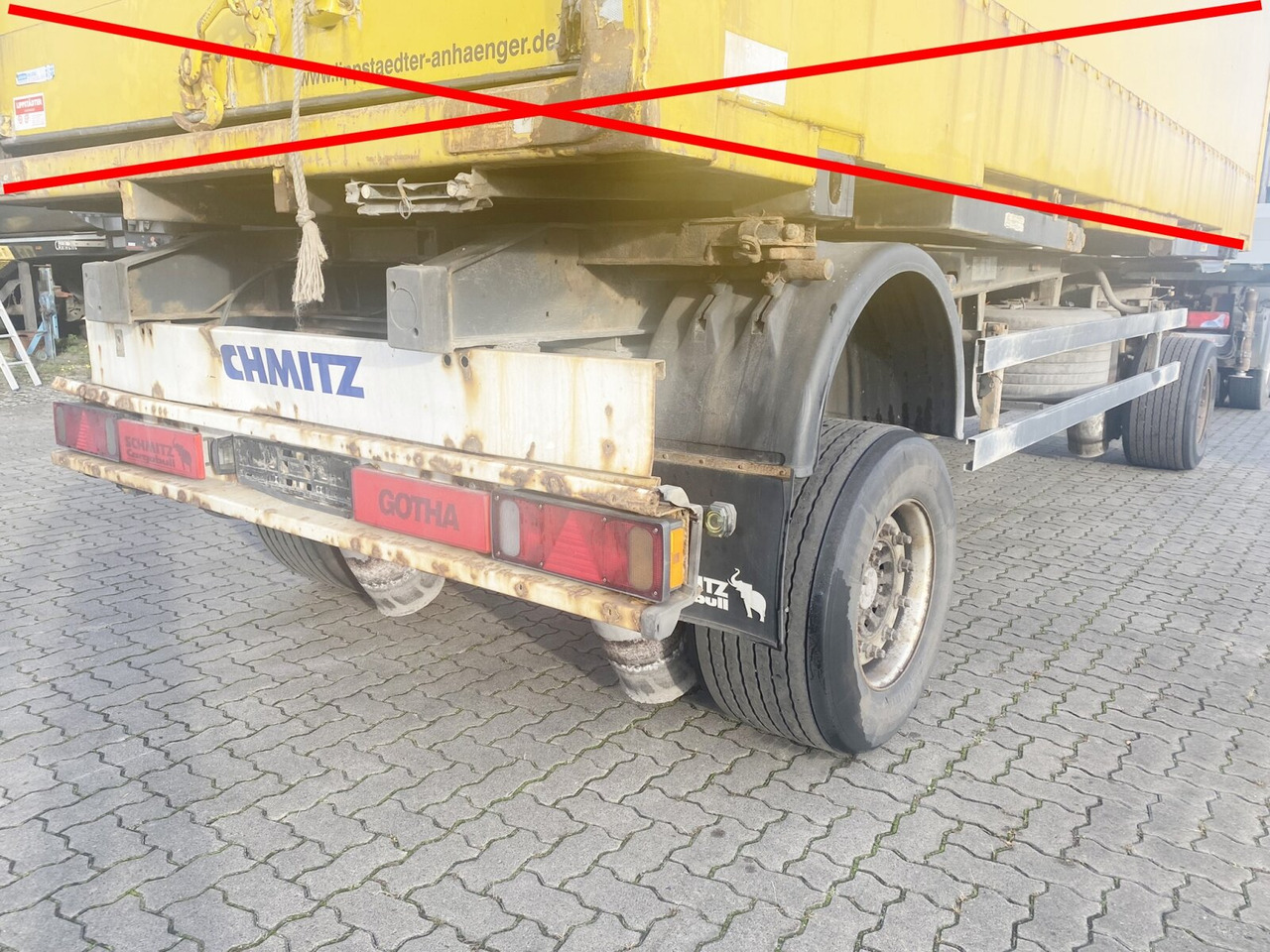 Remorque porte-conteneur/ Caisse mobile Schmitz Cargobull AWF 18 AWF 18: photos 12