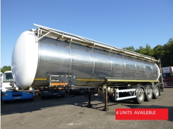 Semi-remorque citerne pour transport de produits chimiques Burg Chemical tank inox 37.5 m3 / 1 comp: photos 1