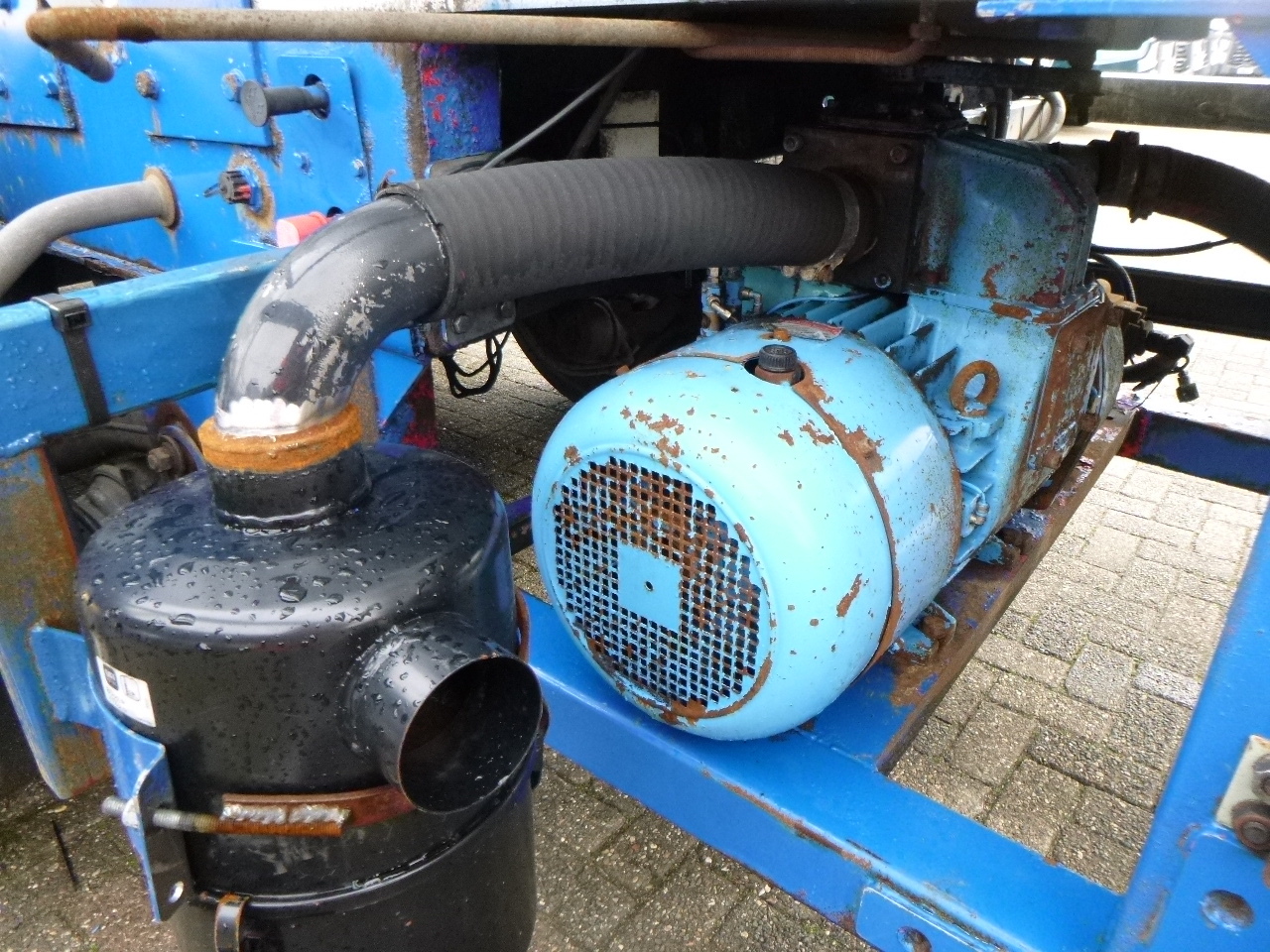 Semi-remorque citerne Crossland Vacuum tank alu 33 m3 / 1 comp + pump: photos 14