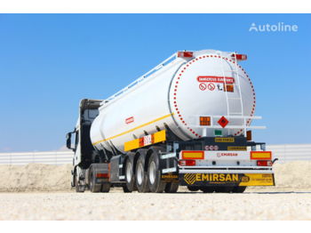 Semi-remorque citerne pour transport de carburant neuf EMIRSAN 42000 LT FUEL TANKER TRAILER: photos 1