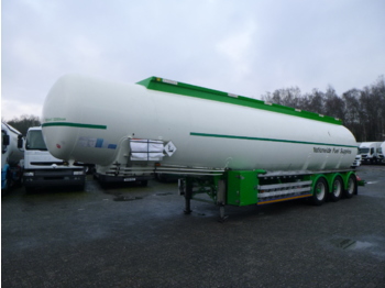 Semi-remorque citerne pour transport de carburant Feldbinder Fuel tank alu 44.3 m3 / 6 comp: photos 1